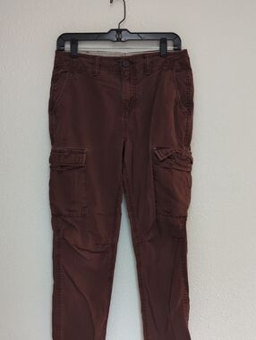 Aeropostale Boys Cargo Pants in Dark Brown